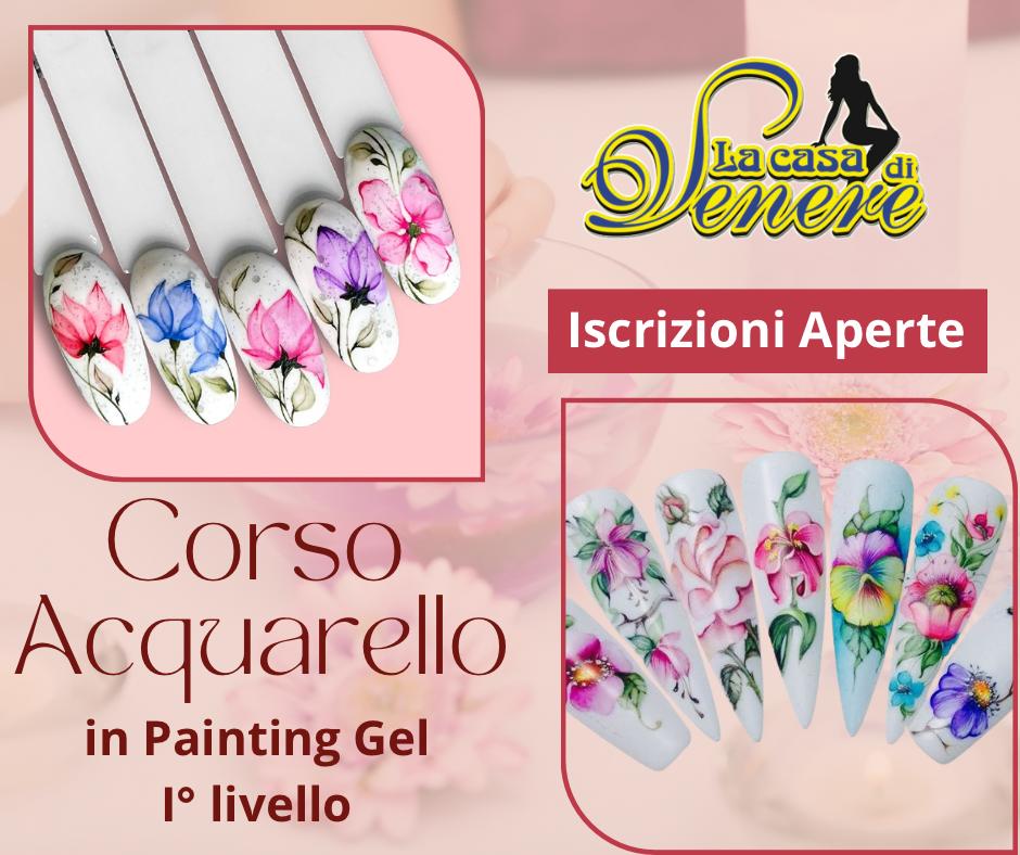 CORSO ACQUARELLO IN PAINTING GEL I° LIVELLO
